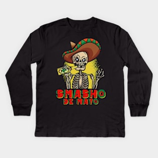 cinco de mayo new 7 Kids Long Sleeve T-Shirt